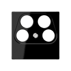 Jung - Enjoliveur pour prise TV-FM-SAT Ankaro / A 500 Noir