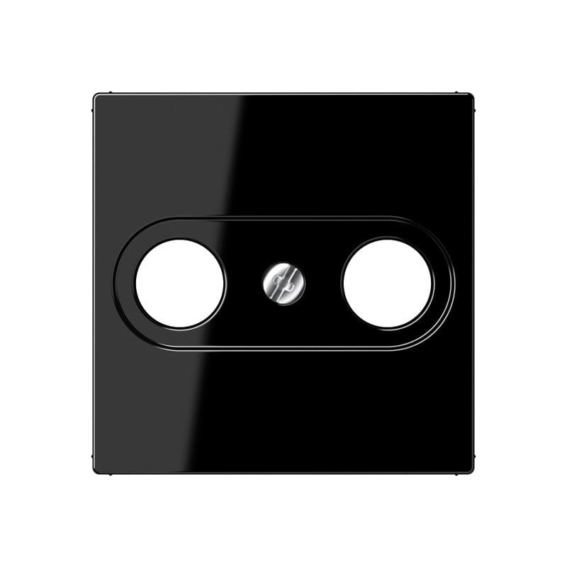 Jung - Enjoliveur pour prise TV-FM / série A 500 Noir