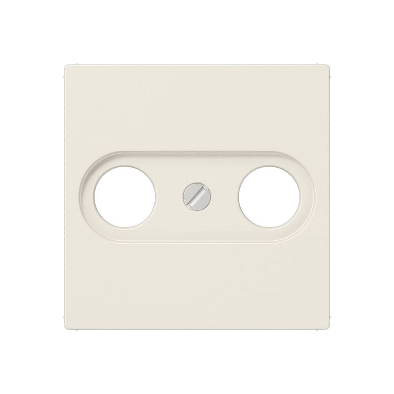 Jung - Enjoliveur pour prise TV-FM / série A 500 Ivoire