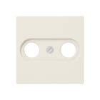 Jung - Enjoliveur pour prise TV-FM / série A 500 Ivoire