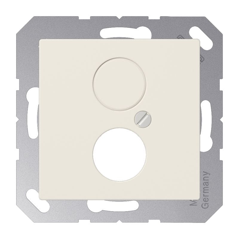 Jung - Enjoliveur pour 2 mini fiches / série A 500 Ivoire