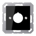 Jung - Enjoliveur pour auxiliaire 22,5 mm / série A 500 Noir