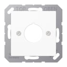 Jung - Enjoliveur pour auxiliaire 22,5 mm / série A 500 Blanc