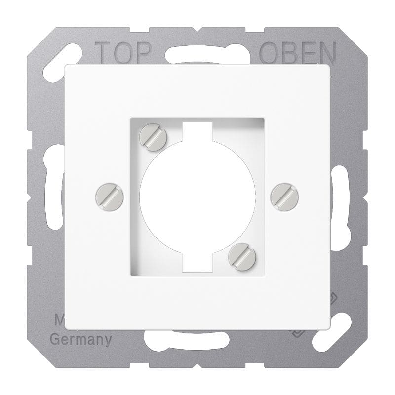 Jung - Enjoliveur pour connecteur HP / série A 500 Blanc