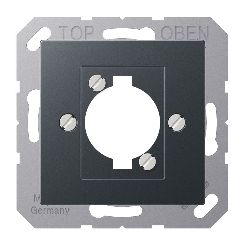 Jung - Enjoliveur pour fiche XLR / A 500 Anthracite