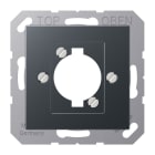 Jung - Enjoliveur pour fiche XLR / A 500 Anthracite