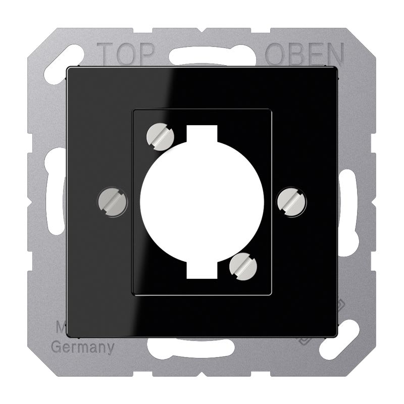 Jung - Enjoliveur pour fiche XLR / A 500 Noir