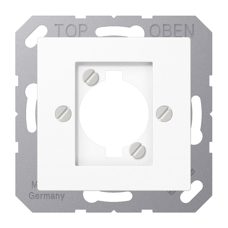 Jung - Enjoliveur pour fiche XLR / A 500 Blanc