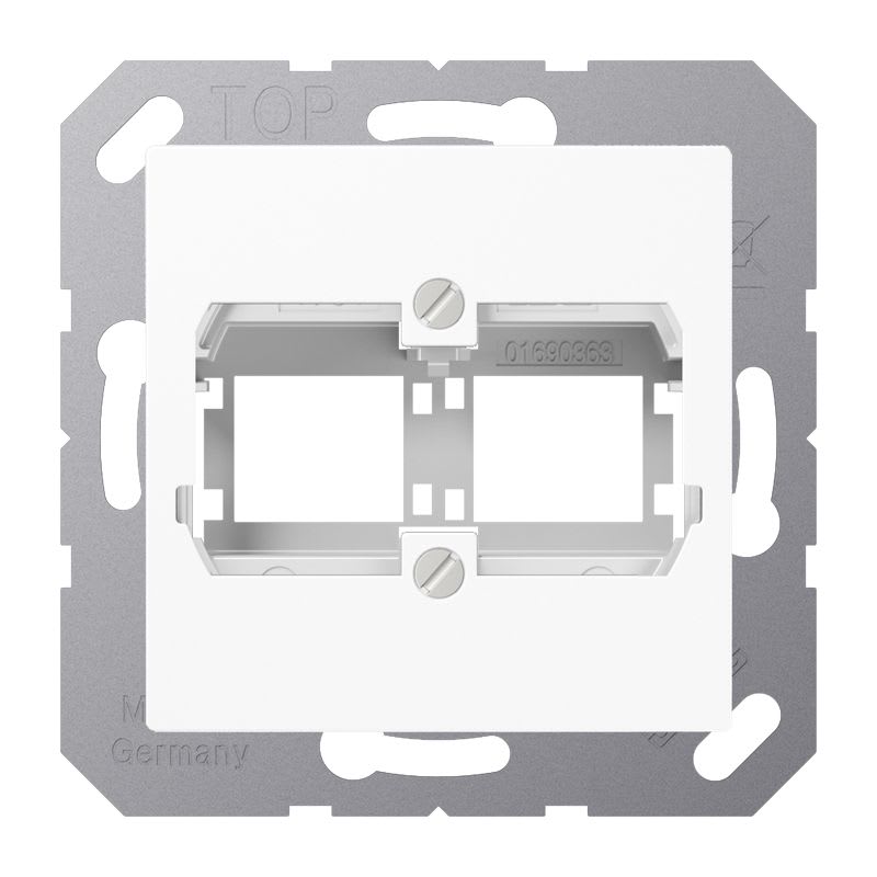 Jung - Enjoliveur pour noyau Reichle+De-Massari / A 500 Blanc