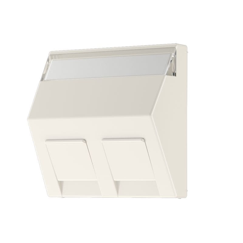 Jung - Enjoliveur pour trois noyaux Modulear-Jack / A 500 Ivoire