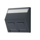 Jung - Enjoliveur pour trois noyaux Modulear-Jack / A 500 Anthracite