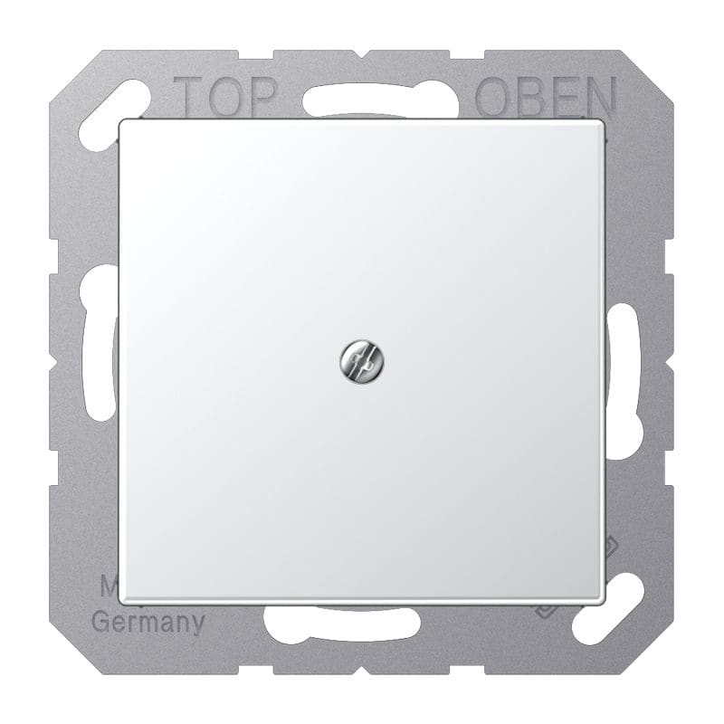 Jung - Sortie de câble avec serre câble / Série A 500 Aluminium