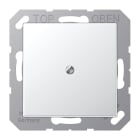 Jung - Sortie de câble avec serre câble / Série A 500 Aluminium