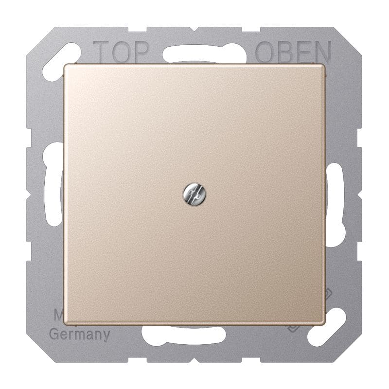 Jung - Sortie de câble avec serre câble / Série A 500 Champagne