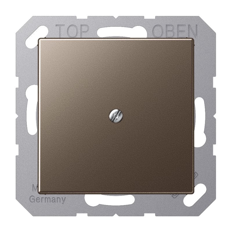 Jung - Sortie de câble avec serre câble / Série A 500 Moka