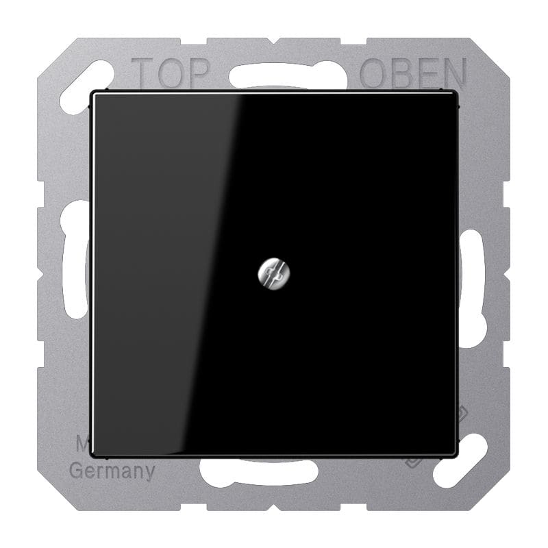 Jung - Sortie de câble avec serre câble / Série A 500 Noir