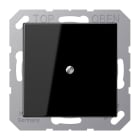 Jung - Sortie de câble avec serre câble / Série A 500 Noir