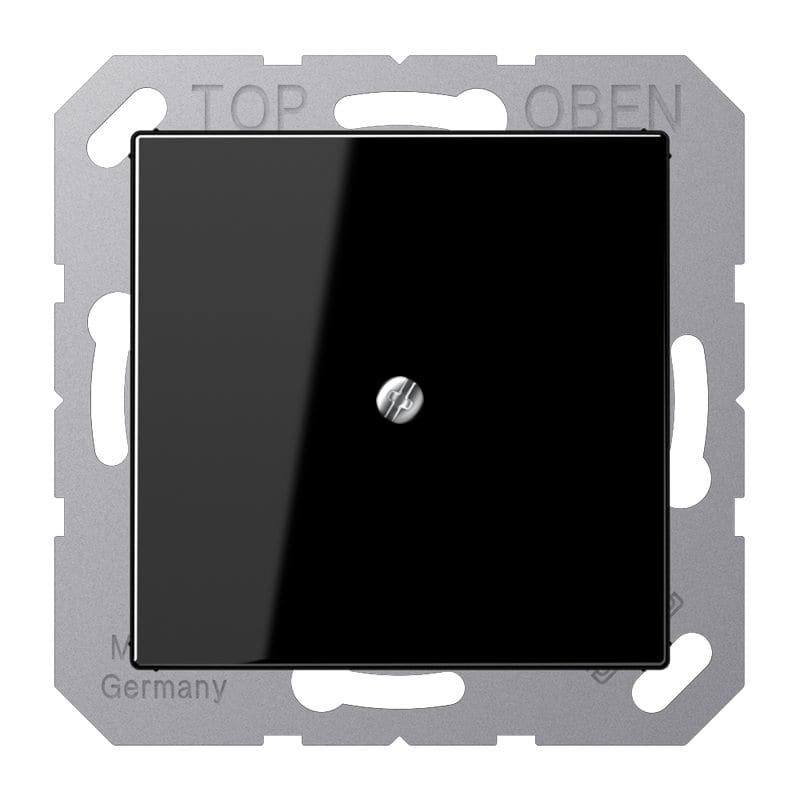 Jung - Sortie de câble avec serre câble / Série A 500 Noir