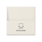 Jung - Enjoliveur Interrupteur Hotelcard / Série A 500 Ivoire