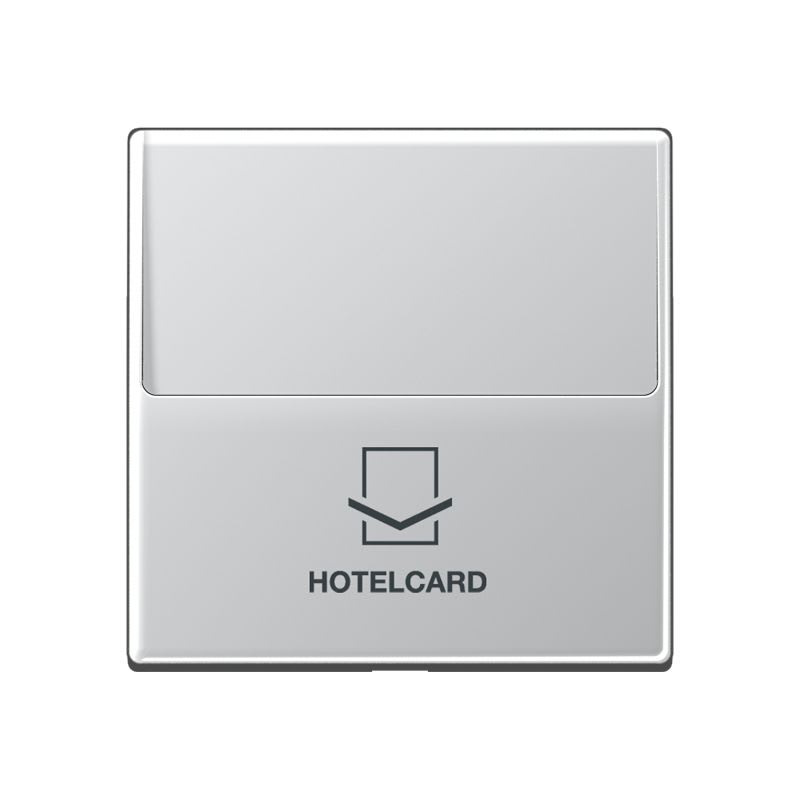 Jung - Enjoliveur Interrupteur Hotelcard / Série A 500 Aluminium