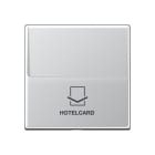 Jung - Enjoliveur Interrupteur Hotelcard / Série A 500 Aluminium