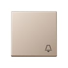 Jung - Enjoliveur avec symbole "sonnerie" / Série A 500 Champagne