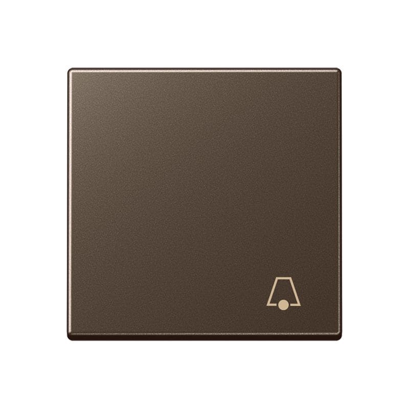 Jung - Enjoliveur avec symbole "sonnerie" / Série A 500 Moka