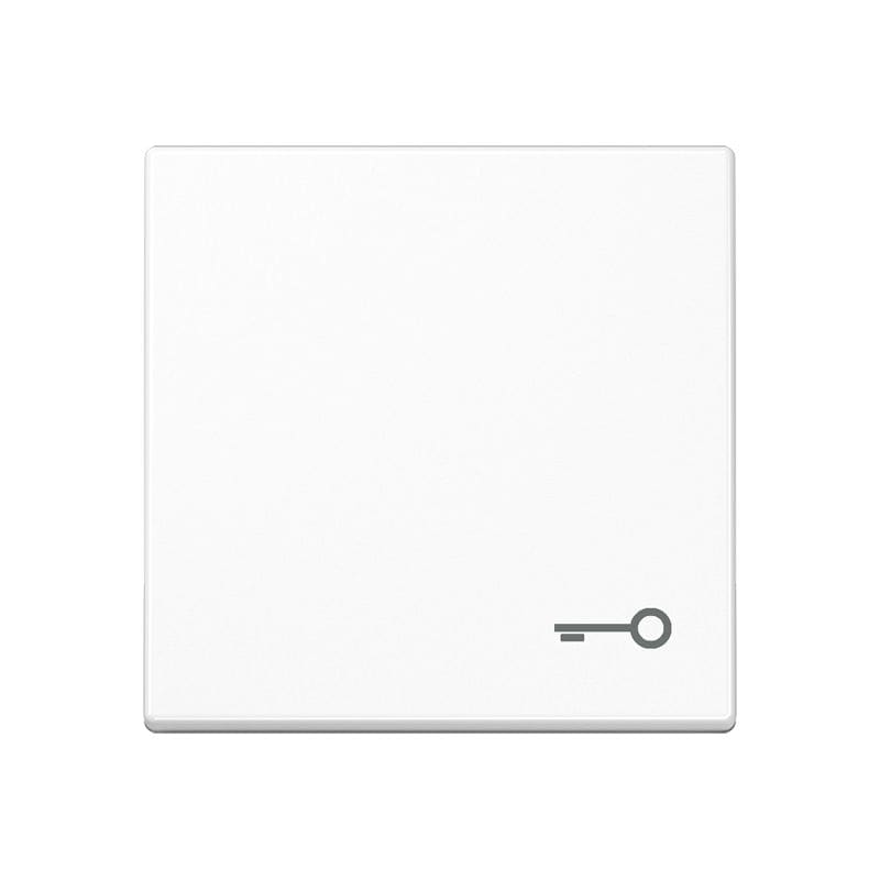 Jung - Enjoliveur avec symb "gâche" / Série A 500 Blanc