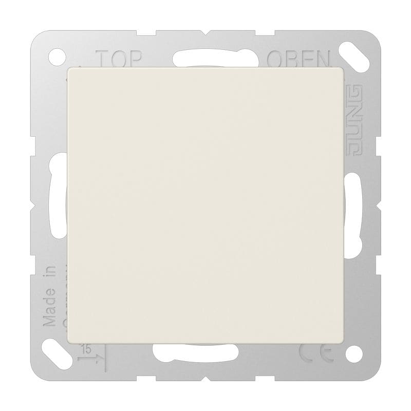 Jung - Enjoliveur obturateur de finition / Série A 500 Ivoire