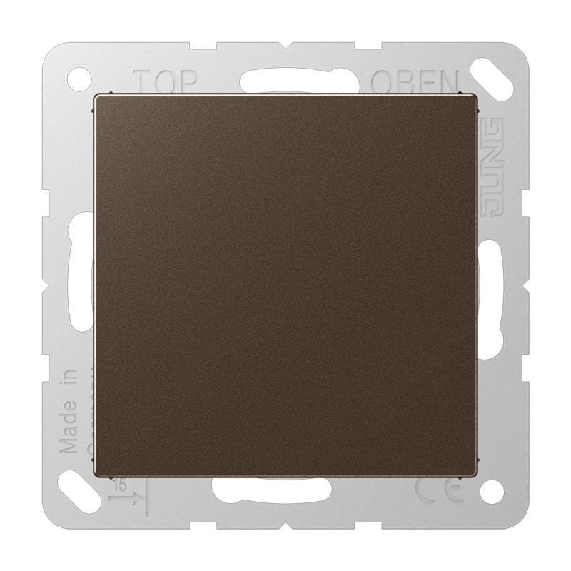 Jung - Enjoliveur obturateur de finition / Série A 500 Moka