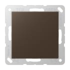 Jung - Enjoliveur obturateur de finition / Série A 500 Moka