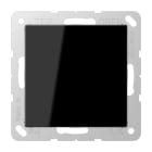 Jung - Enjoliveur obturateur de finition / Série A 500 Noir