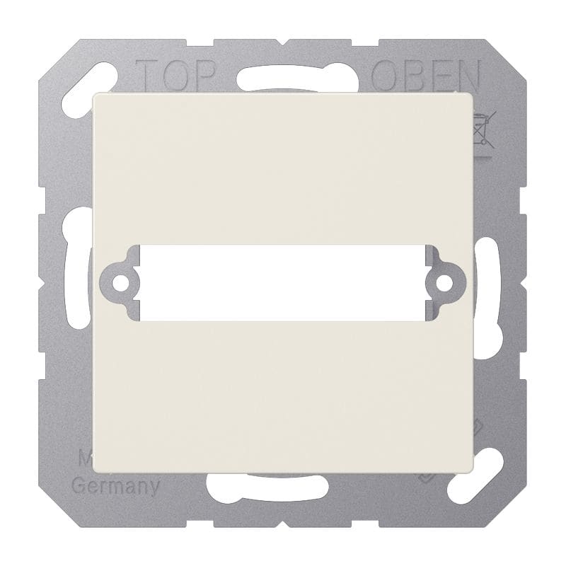 Jung - Enjoliveur pour connecteur trapèze 25 / Série A 500 Ivoire