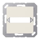 Jung - Enjoliveur pour connecteur trapèze 25 / Série A 500 Ivoire