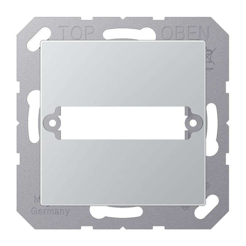 Jung - Enjoliveur pour connecteur trapèze 25 / Série A 500 Aluminium