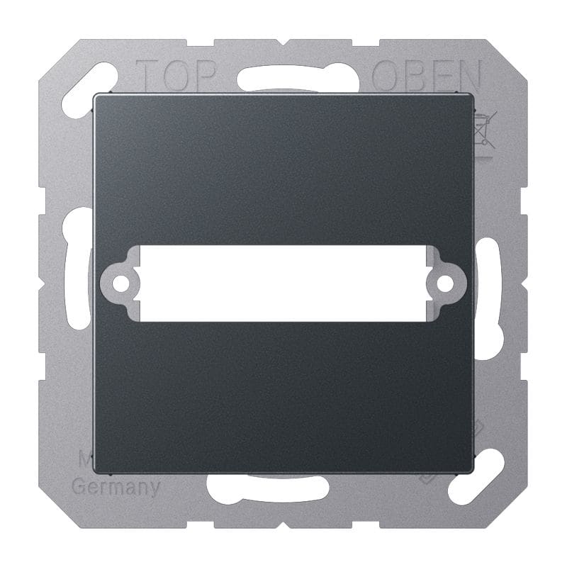 Jung - Enjoliveur pour connecteur trapèze 25 / Série A 500 Anthracite