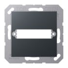 Jung - Enjoliveur pour connecteur trapèze 25 / Série A 500 Anthracite
