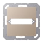 Jung - Enjoliveur pour connecteur trapèze 25 / Série A 500 Champagne