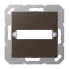 Jung - Enjoliveur pour connecteur trapèze 25 / Série A 500 Moka