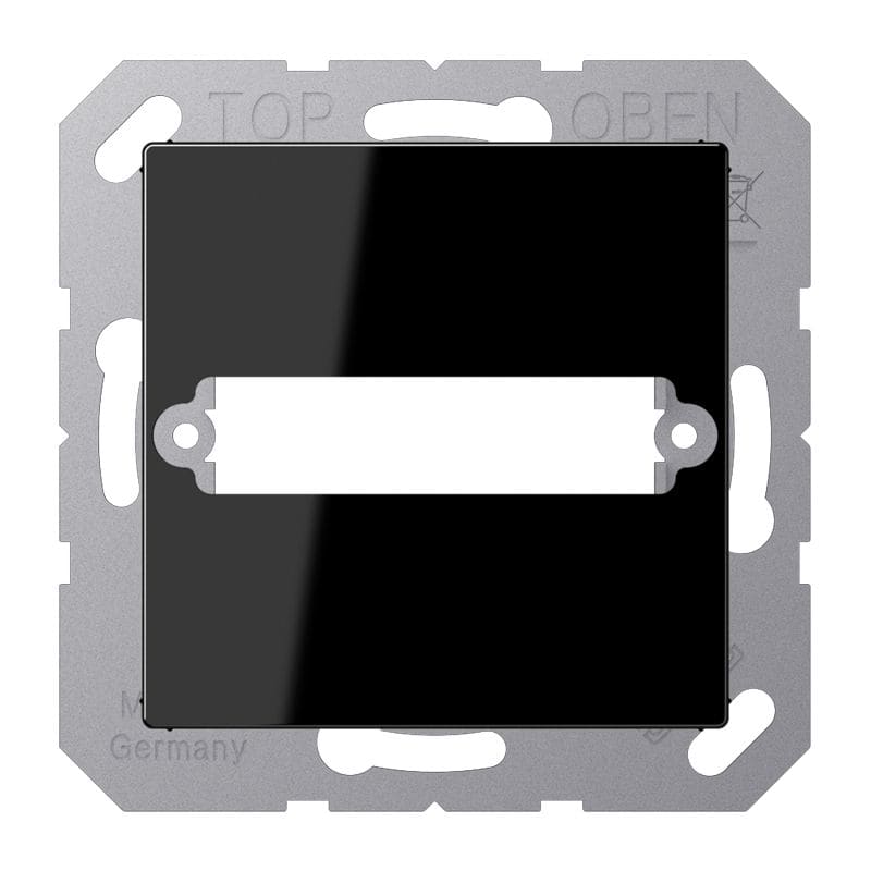 Jung - Enjoliveur pour connecteur trapèze 25 / Série A 500 Noir