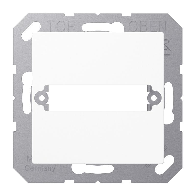 Jung - Enjoliveur pour connecteur trapèze 25 / Série A 500 Blanc