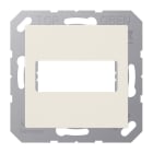 Jung - Enjoliveur pour connecteur trapèze 9 - 15 / Série A 500 Ivoire