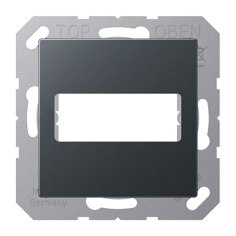 Jung - Enjoliveur pour connecteur trapèze 9 - 15 / Série A 500 Anthracite