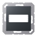 Jung - Enjoliveur pour connecteur trapèze 9 - 15 / Série A 500 Anthracite