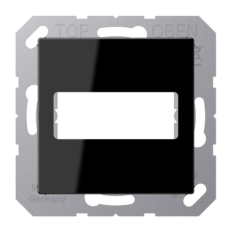 Jung - Enjoliveur pour connecteur trapèze 9 - 15 / Série A 500 Noir