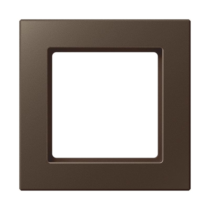 Jung - Cadre de finition 1 poste / Acréation Moka