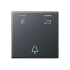 Jung - Enjoliveur Hôtel, poste extérieur / Série A 500 Anthracite