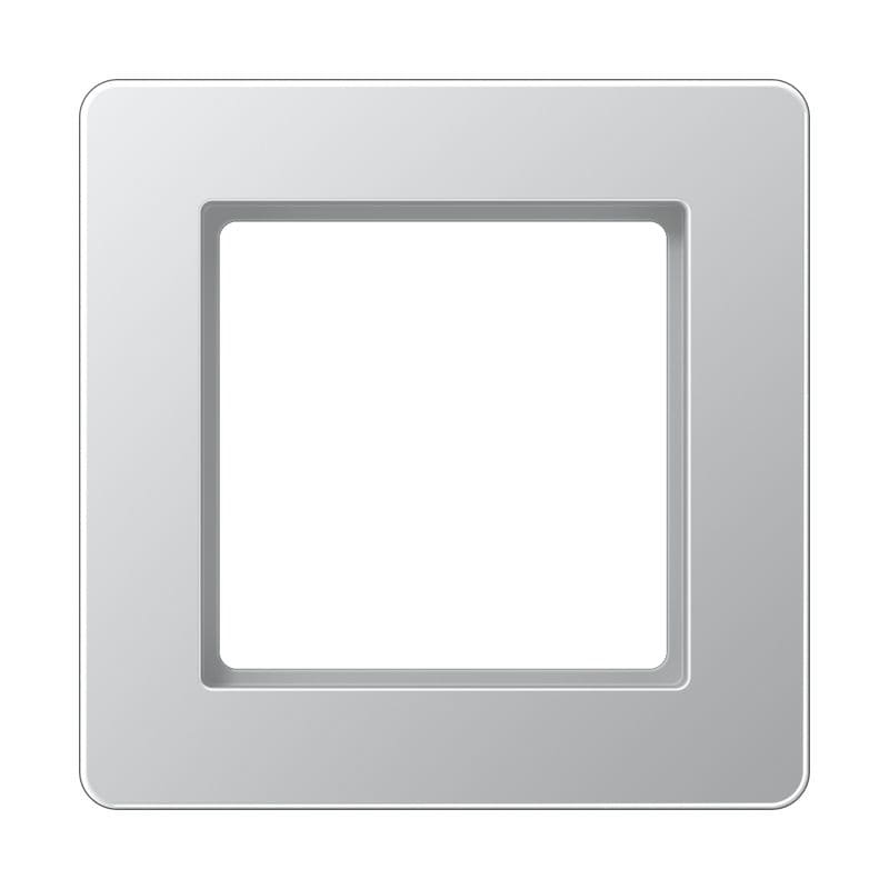 Jung - Cadre de finition 1 poste, A FLOW 500 / Aluminium