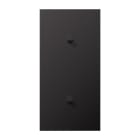 Jung - Enjoliveur 2 mod vertic 1+1  leviers Cône / LS 1912 Can fusil - Dark