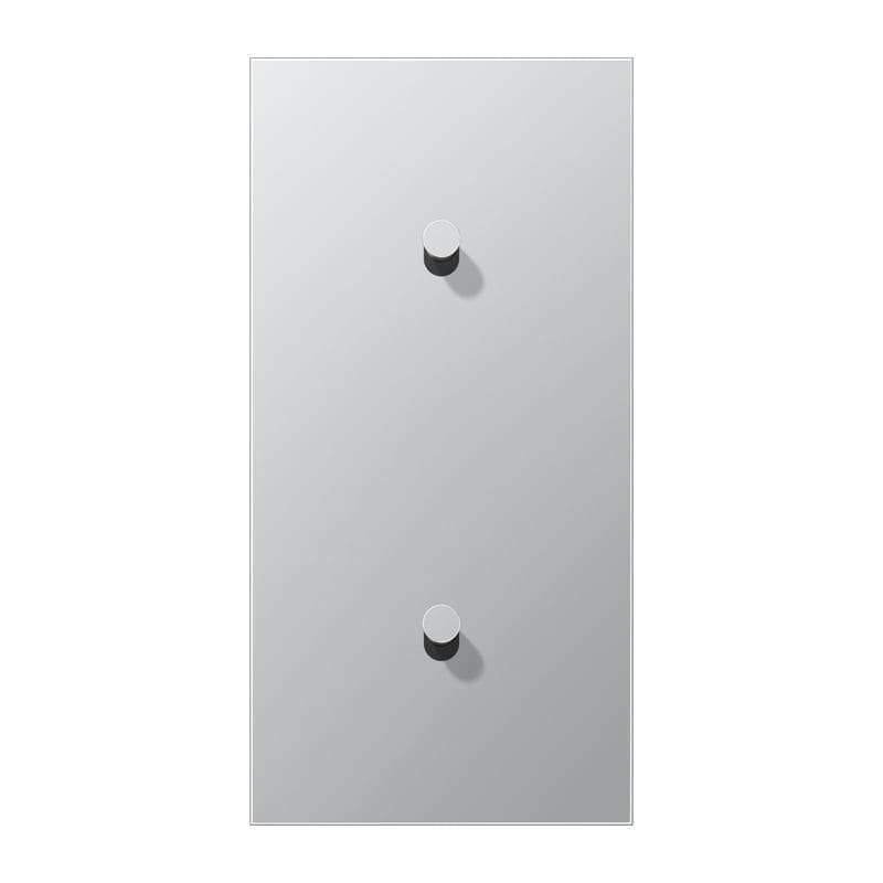 Jung - Enjoliveur 2 mod vertic 1 + 1 leviers Cône / LS 1912 Aluminium